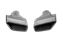 BMW 5 Serie G30/G31 2017–2023 M-Performance Silver uitlaateindstukken (2 stuks) foto 4