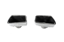BMW 5 Serie G30/G31 2017–2023 M-Performance Silver uitlaateindstukken (2 stuks) foto 7