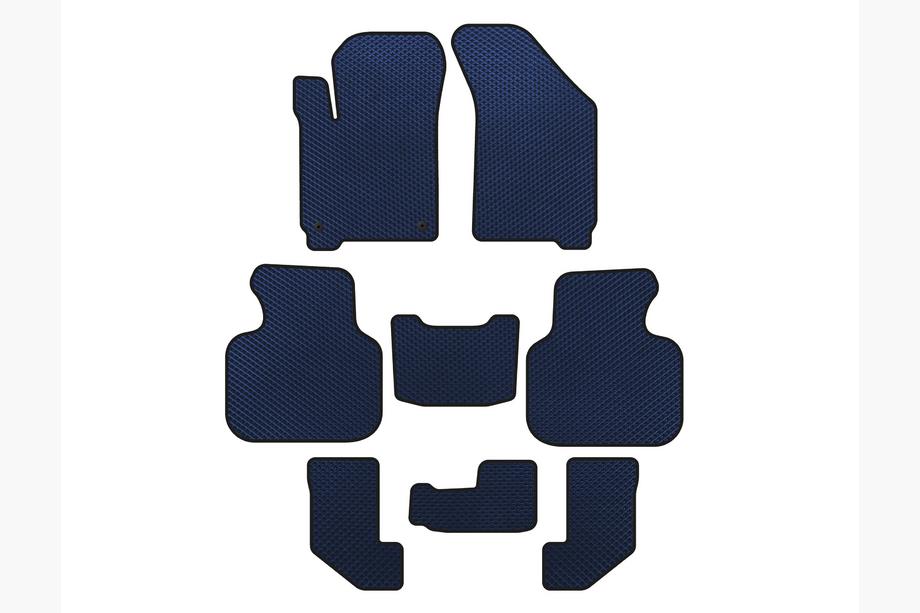Dodge Journey 2008–2020 EVA automatten (2008-2011, 3 rijen, blauw) Image