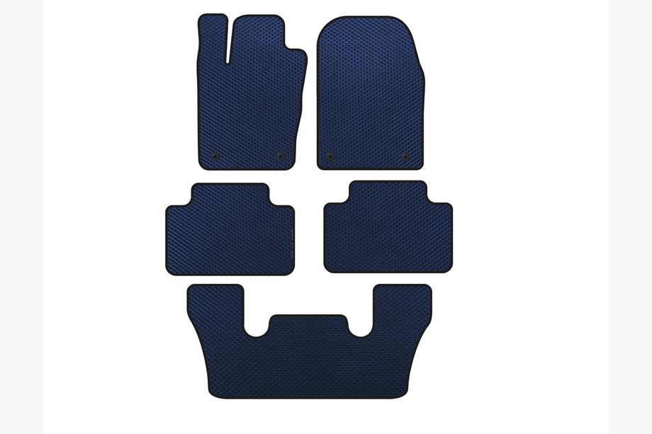 Dodge Durango 2010– EVA automatten (3 rijen, blauw) Image