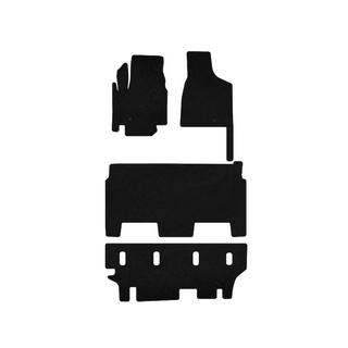 Premium velours automatten (2008-2020, 3 rijen, 8-persoons/SXT-uitvoering, zwart) Dodge Grand Caravan V 2008–2020 foto 1