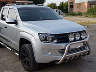 Volkswagen Amarok 2010–2022 Bullbar WT003 (RVS) foto 7