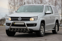 Volkswagen Amarok 2010–2022 Bullbar WT003 (RVS) foto 3