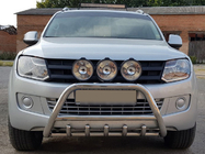 Volkswagen Amarok 2010–2022 Bullbar WT003 (RVS) foto 1
