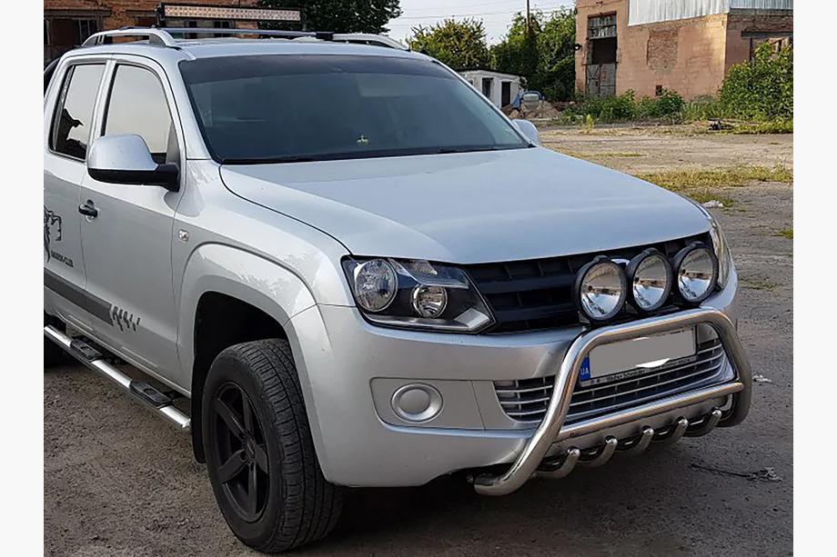 Volkswagen Amarok 2010–2022 Bullbar WT003 (RVS) Foto 7