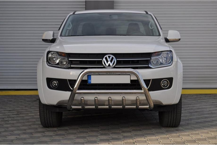 Volkswagen Amarok 2010–2022 Bullbar WT003 (RVS) Foto 4