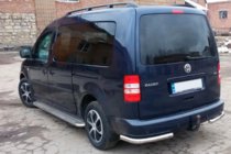 Volkswagen Caddy 2010–2015 Achterhoeken AK003 (2 st., RVS) foto 7