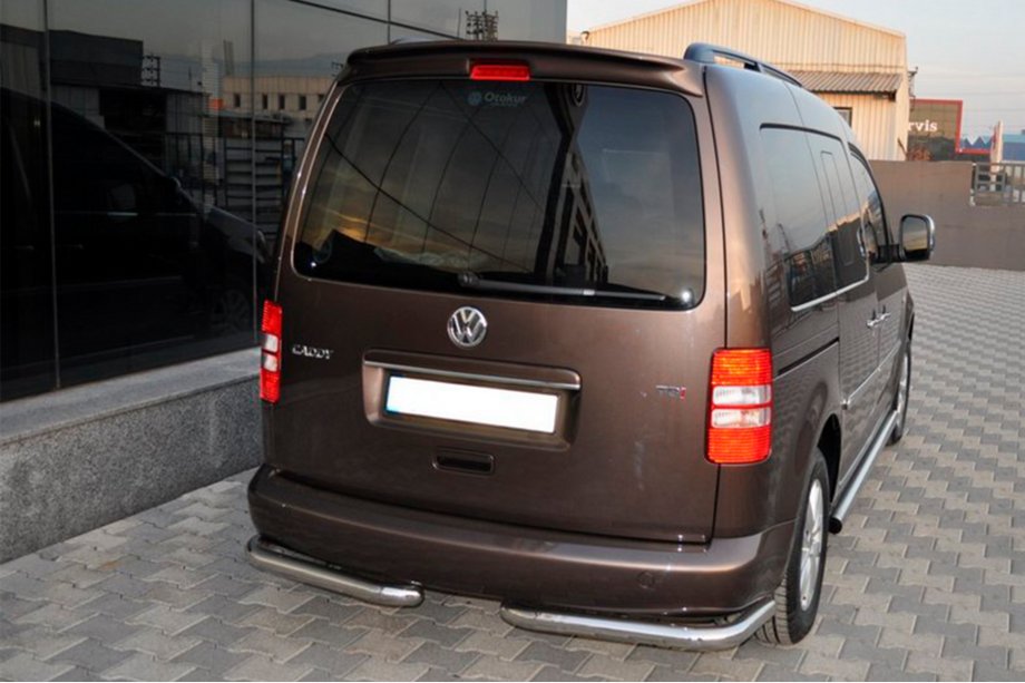 Volkswagen Caddy 2010–2015 Achterhoeken AK003 (2 st., RVS) Image