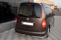Volkswagen Caddy 2004–2010 Achterhoeken AK003 (2 st., RVS) foto 2