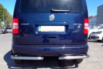 Volkswagen Caddy 2004–2010 Achterhoeken AK003 (2 st., RVS) foto 4
