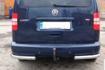 Volkswagen Caddy 2004–2010 Achterhoeken AK003 (2 st., RVS) foto 6