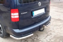 Volkswagen Caddy 2004–2010 Achterhoeken AK003 (2 st., RVS) foto 8