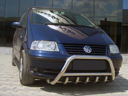 Volkswagen Sharan 1995–2010 Bullbar WT003 (RVS) foto 1