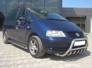 Volkswagen Sharan 1995–2010 Bullbar WT003 (RVS) foto 3