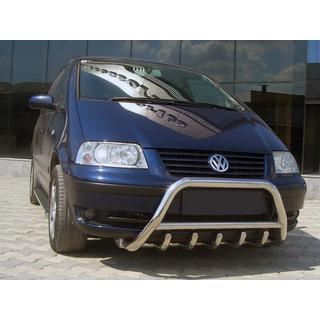 Bullbar WT003 (RVS) Volkswagen Sharan 1995–2010 foto 1