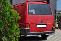 Volkswagen T4 Caravelle/Multivan 1990–2003 Achterhoeken AK003 (2 st., RVS) foto 3