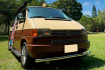 Volkswagen T4 Transporter 1990–2003 Voorbumperbescherming ST008 (RVS) 60 mm foto 9