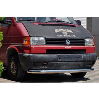 Voorbumperbescherming ST008 (RVS) Volkswagen T4 Transporter 1990–2003 foto 2