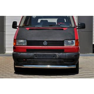 Voorbumperbescherming ST008 (RVS) Volkswagen T4 Transporter 1990–2003 foto 3