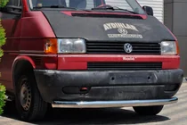 Volkswagen T4 Caravelle/Multivan 1990–2003 Voorbumperbescherming ST008 (RVS) foto 1