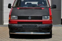 Volkswagen T4 Caravelle/Multivan 1990–2003 Voorbumperbescherming ST008 (RVS) foto 10