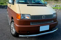 Volkswagen T4 Caravelle/Multivan 1990–2003 Voorbumperbescherming ST008 (RVS) foto 3