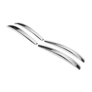 Hoekbeschermers voor de voorbumper (set van 4, RVS) Volkswagen Caddy 2004–2010 foto 3