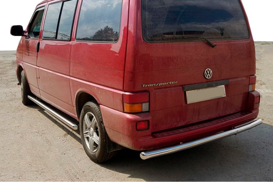 Volkswagen T4 Caravelle/Multivan 1990–2003 Achterbeugel AK002 (RVS) Image