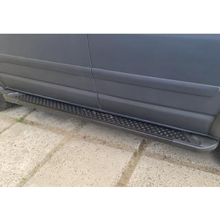 Zijsteps X5-type zwart (2 st., aluminium) foto 1