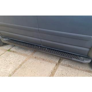 Zijsteps X5-type zwart (2 st., aluminium) Volkswagen T5 2010–2015 foto 2