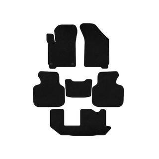 Premium textiele automatten (2011-2020, 3 rijen, 7-zits, Zwart) Dodge Journey 2008–2020 foto 1