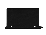 Fiat Doblo II 2010–2022 Textiele kofferbakmat Premium v2 (Zwart) foto 1