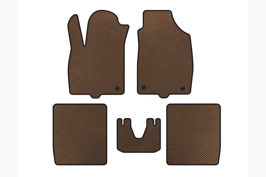 Fiat Panda 2003–2011 EVA automatten (bruin) Image