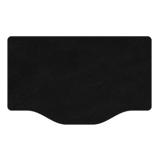 Premium textiele kofferbakmat (Zwart)
