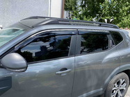 Renault Duster 2024– Raamwindschermen met chromen sierlijst (set van 4, Niken) foto 3