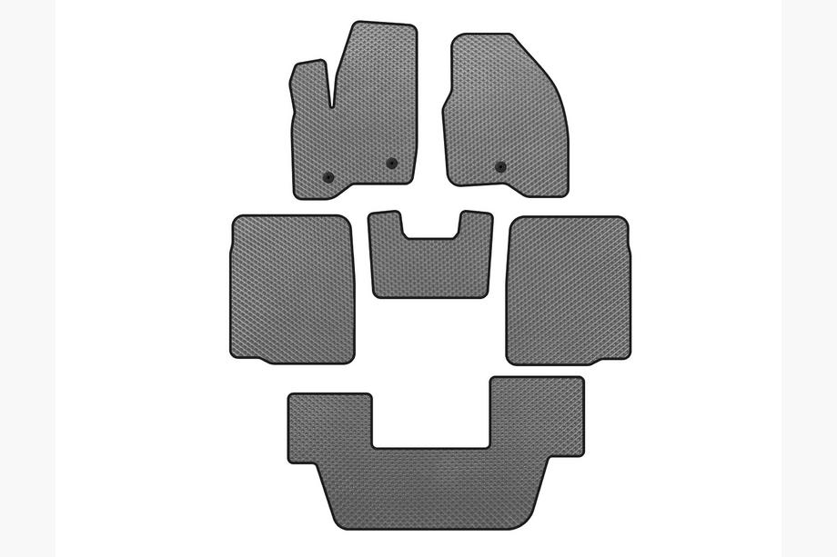 Ford Explorer 2011–2019 EVA automatten (3 rijen, 2011-2015, grijs) Image