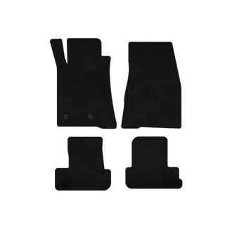 Textiel automatten Premium (2009-2014, GT, Cabriolet, Zwart) Ford Mustang 2005–2014 foto 1