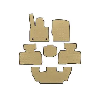 EVA automatten (3 rijen, 7-zits, beige)