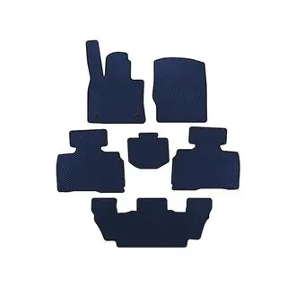 EVA automatten (3 rijen, 7-zits, blauw)