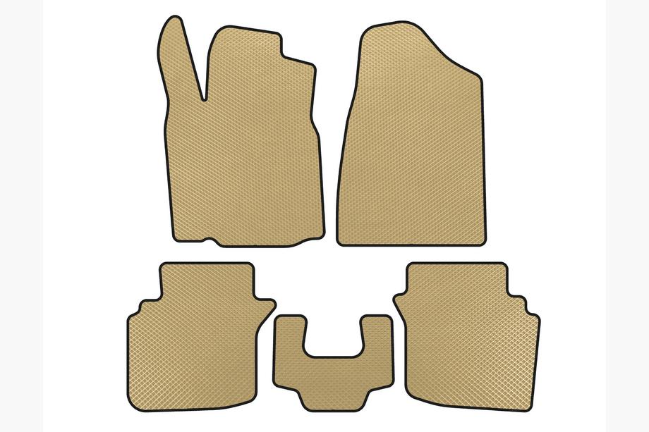 Chrysler Sebring II 2001–2006 EVA vloermatten voor het interieur (2004-2006, Beige) Image