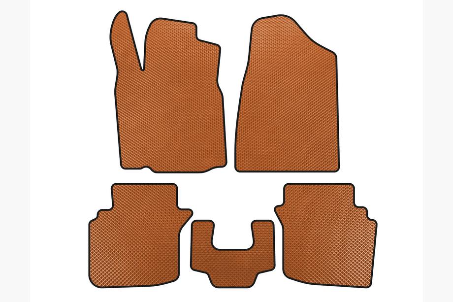 Chrysler Sebring II 2001–2006 EVA vloermatten (2004-2006, Oranje) Image