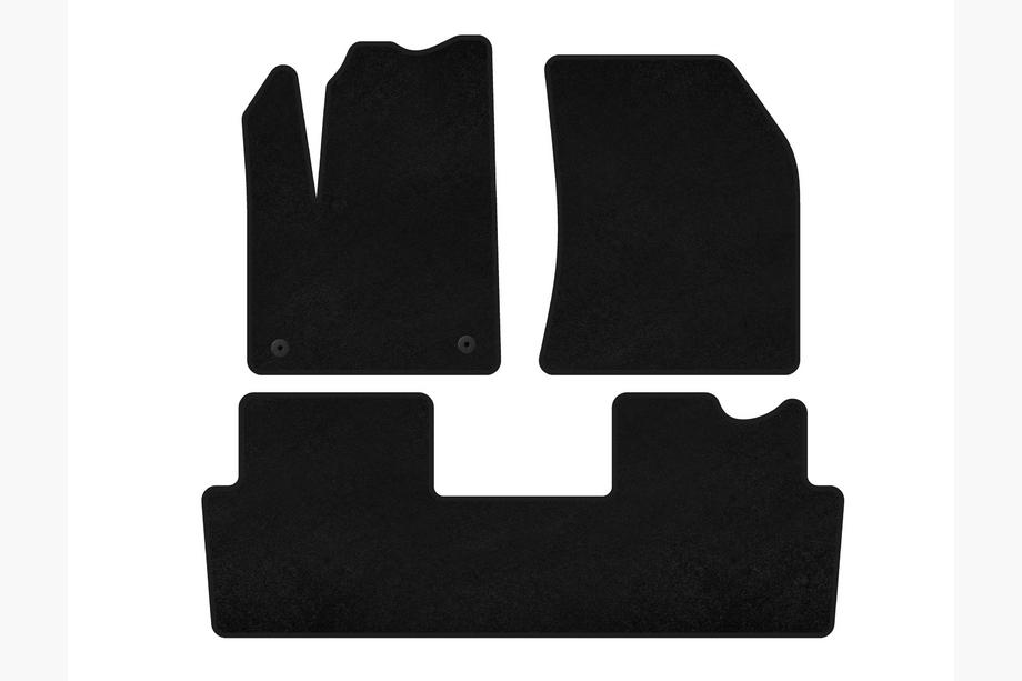Citroen DS-7 2017– Premium textielen automatten (2018+, Zwart) Image
