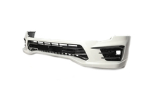 Toyota Land Cruiser 300 2021– Voorbumper lip GXR Zwarte kleur foto 7