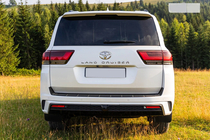 Toyota Land Cruiser 300 2021– Achterbumperdiffusor GXR Zwarte kleur foto 1