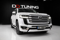 Toyota Land Cruiser 300 2021– Frontbumper lipspoiler VXR foto 1