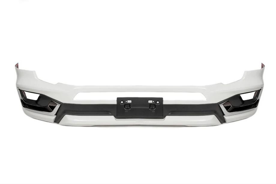 Toyota Land Cruiser 300 2021– Frontbumper lipspoiler VXR Zwarte kleur Foto 4