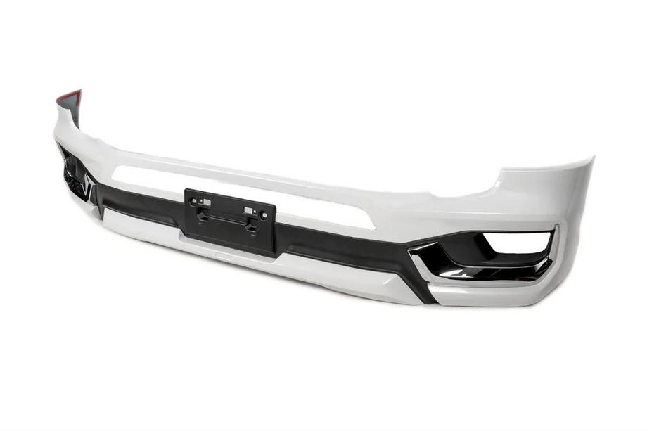 Toyota Land Cruiser 300 2021– Frontbumper lipspoiler VXR Zwarte kleur Foto 7