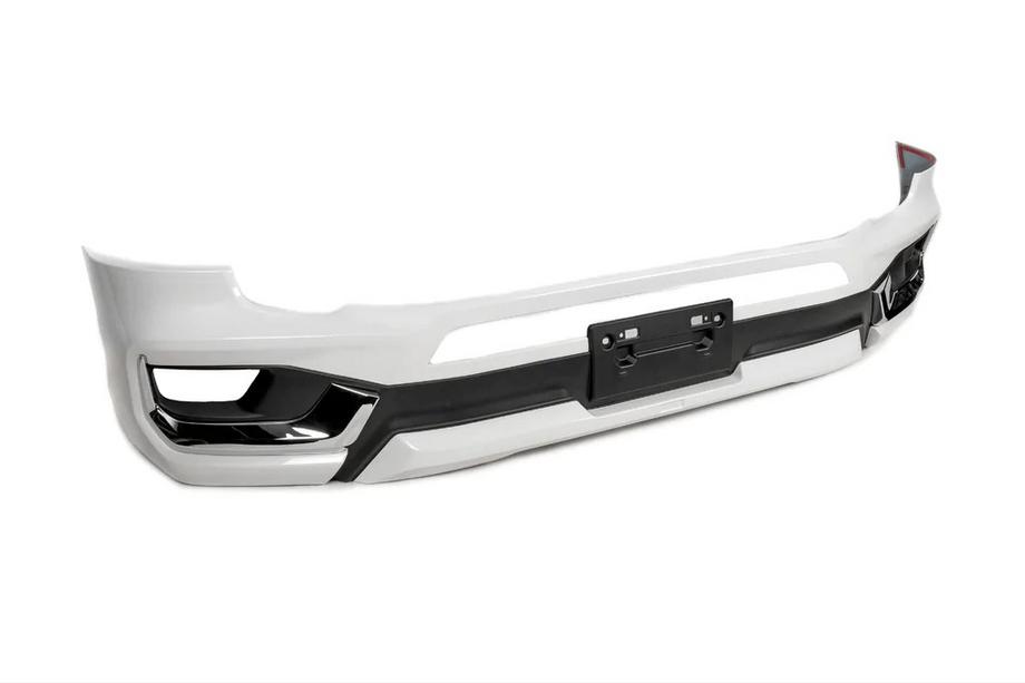 Toyota Land Cruiser 300 2021– Frontbumper lipspoiler VXR Zwarte kleur Foto 8