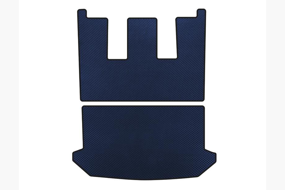 Citroen C-8 2002–2014 EVA v1 kofferbakmat (Blauw) Image