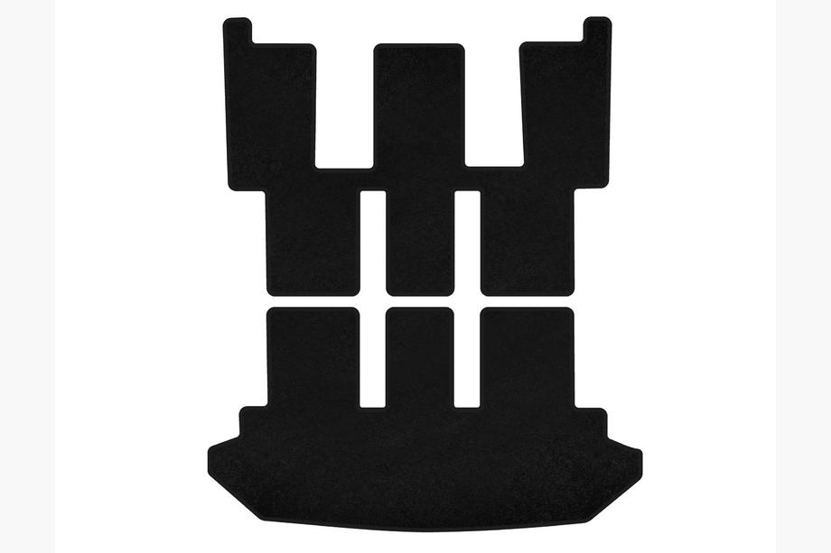 Citroen C-8 2002–2014 Textiele kofferbakmat Classic v2 (Zwart) Foto 1
